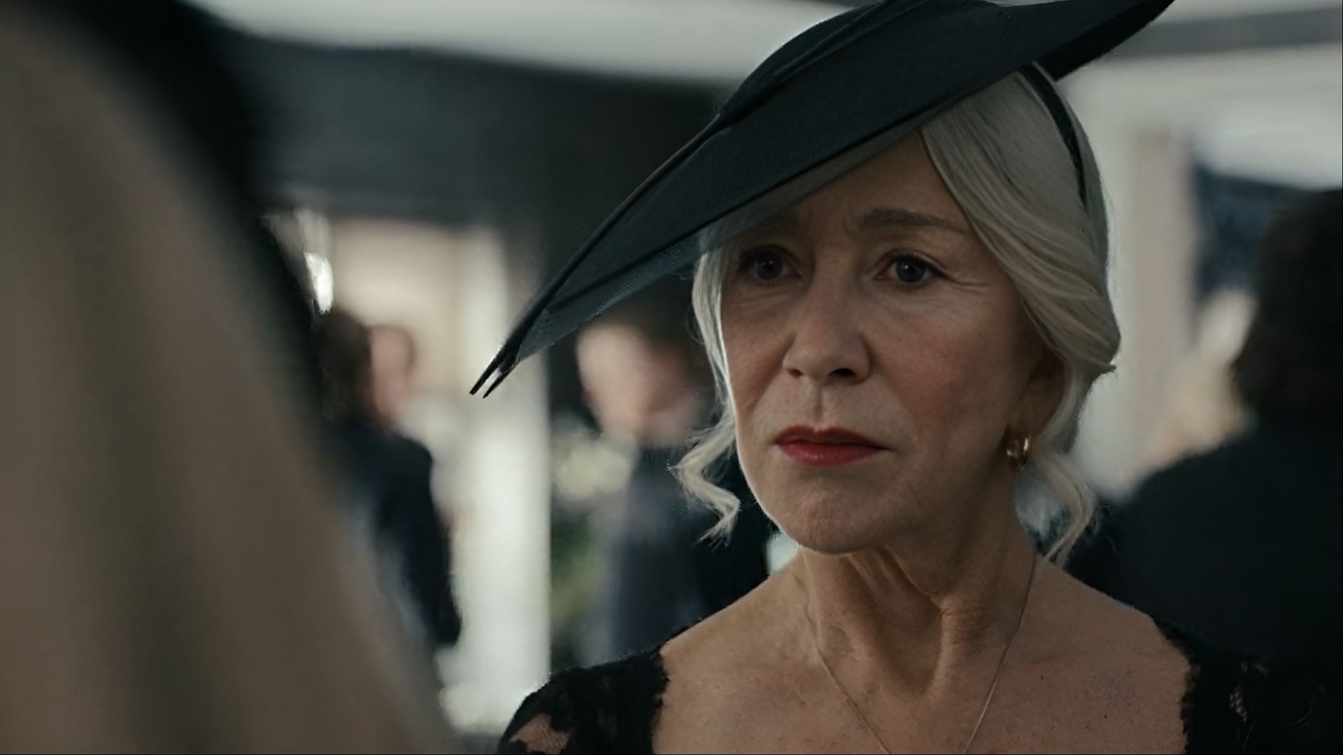MobLand sets Maeve up as the matriarch with sharp instincts and steel nerves, but by the finale, she’s more style than substance. (Image via Paramount)